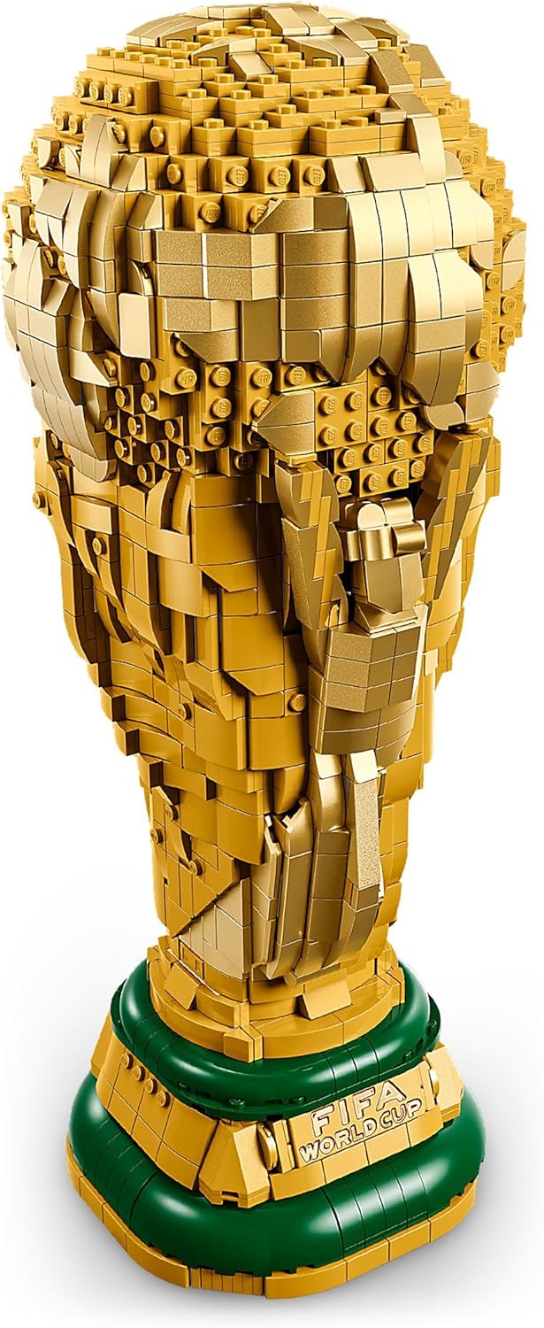 LEGO Editions Sports Offizieller Pokal der FIFA Fussball-Weltmeisterschaft - 3D DIY Modell mit samme