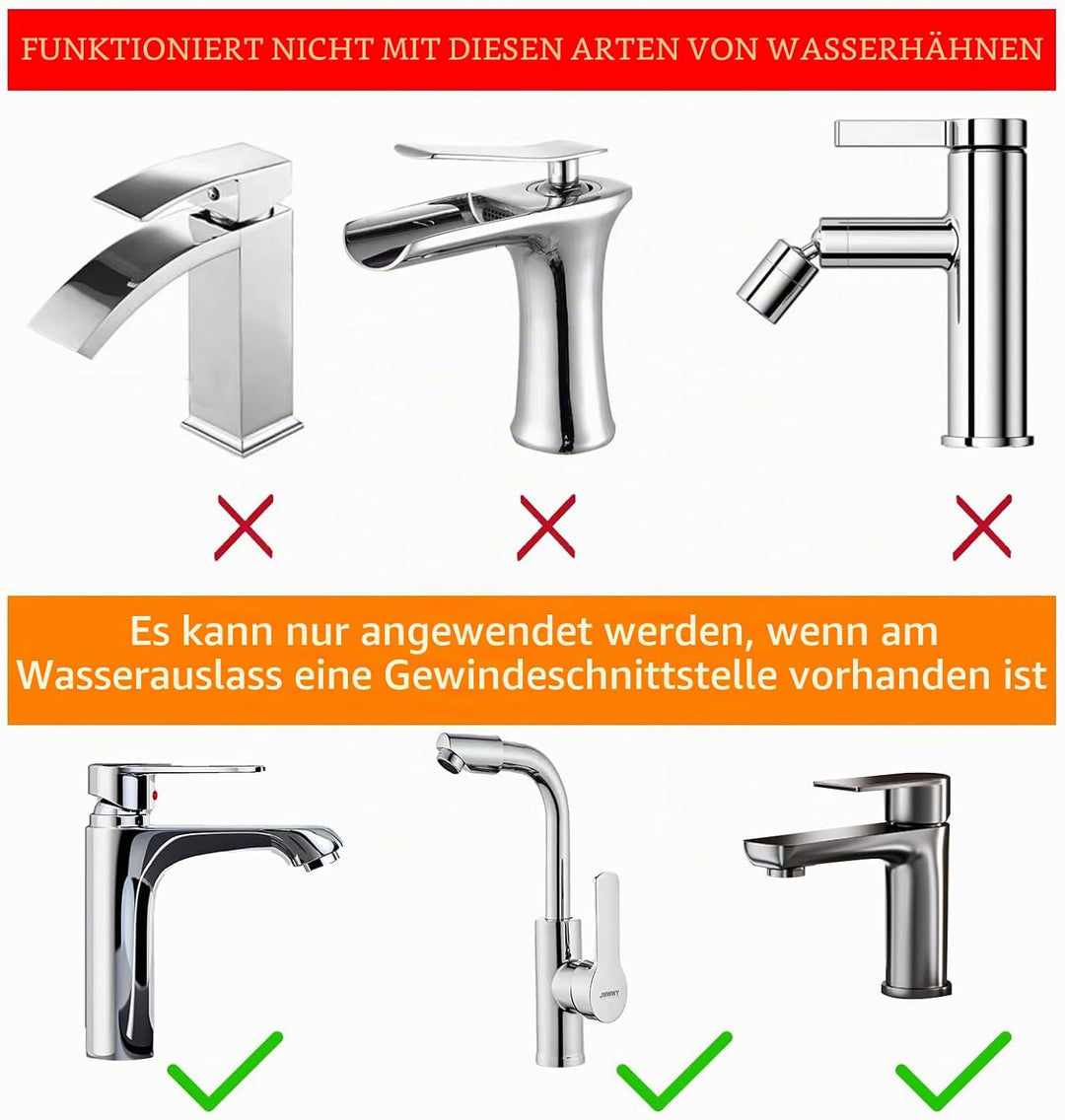 Tragbare Bidet-Dusche aus Edelstahl mit einstellbarer Wasserstrahlstärke – Handbrause Toilette Set z