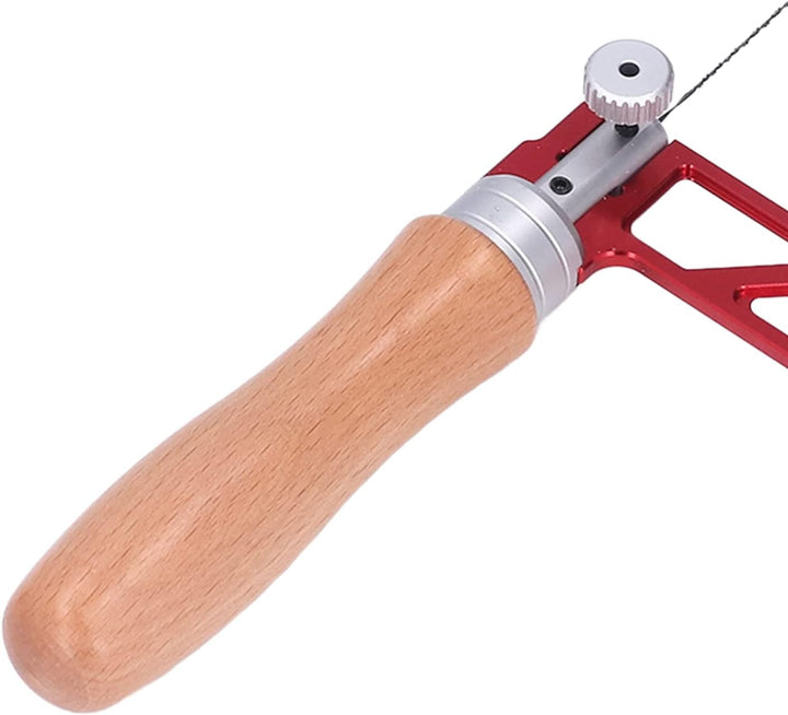 Laubsäge, professionelle Hochleistungs-Handsäge mit Laubrahmen und Ersatzblatt, Holzbearbeitung, mul