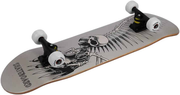 FunTomia Skateboard mit Mach1 Kugellager Rollenhärte 100A und 100% 7-lagigem Ahornholz Skate Board m