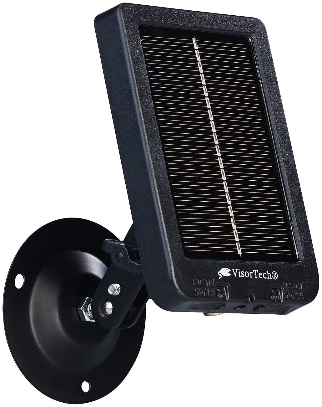VisorTech Solarpanel Wildkamera: Mobiles Akku-Solarpanel für Wildkameras, 3.000 mAh, IP65 (Wildkamer