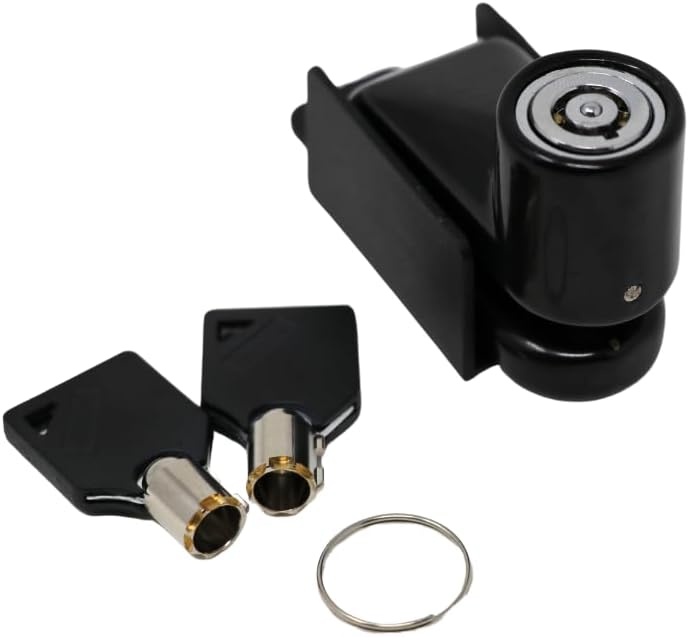 Bremsscheibenschloss 170 mit Halterung – robustes, wetterfestes Schloss für Motorrad & Fahrrad – kom