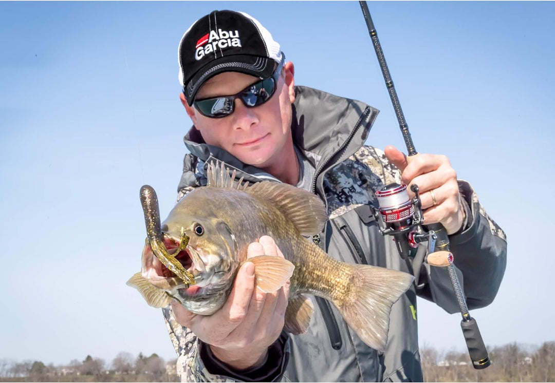 Abu Garcia Revo MGXtreme Spinnrolle – Extrem leichte Spinnrolle mit Korkgriff – 12 Kugellager & Drop