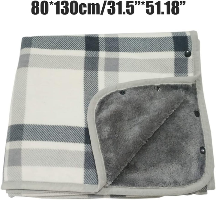 Damen Poncho, Flanellumhang, Winter Plüschdecke Tragbare Decke Warmer Überwurf Schal Wickelbezug Umh