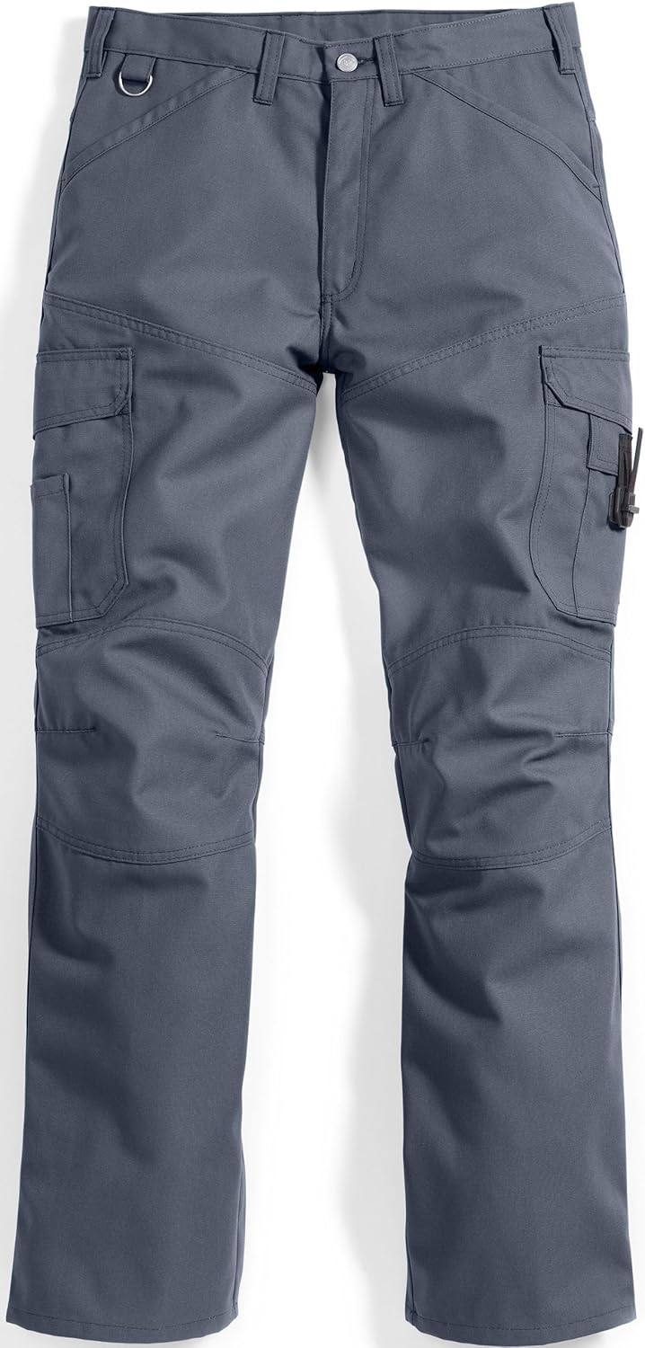 BP 1466-560-52-44 Arbeitshosen, mit Taschen, 310,00 g/m² Stoffmischung, mittelgrau ,44 44 Grau, 44 G