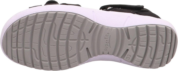 Superfit RAINBOW Sandale 0-609203 Mädchen 32 EU Schwarz Schwarz 0000, 32 EU Schwarz Schwarz 0000