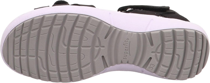 Superfit RAINBOW Sandale 0-609203 Mädchen 32 EU Schwarz Schwarz 0000, 32 EU Schwarz Schwarz 0000