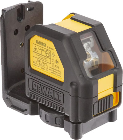 DeWalt 10,8 V/2,0 Ah Akku Kreuzlinienlaser (515 Nm, Laserklasse 2, Laserdiodenfarbe grün, IP65, mit