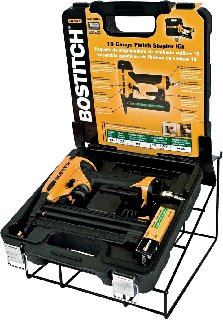 BOSTITCH Kronenheftgerät, schmal, 18 GA (SX1838K)