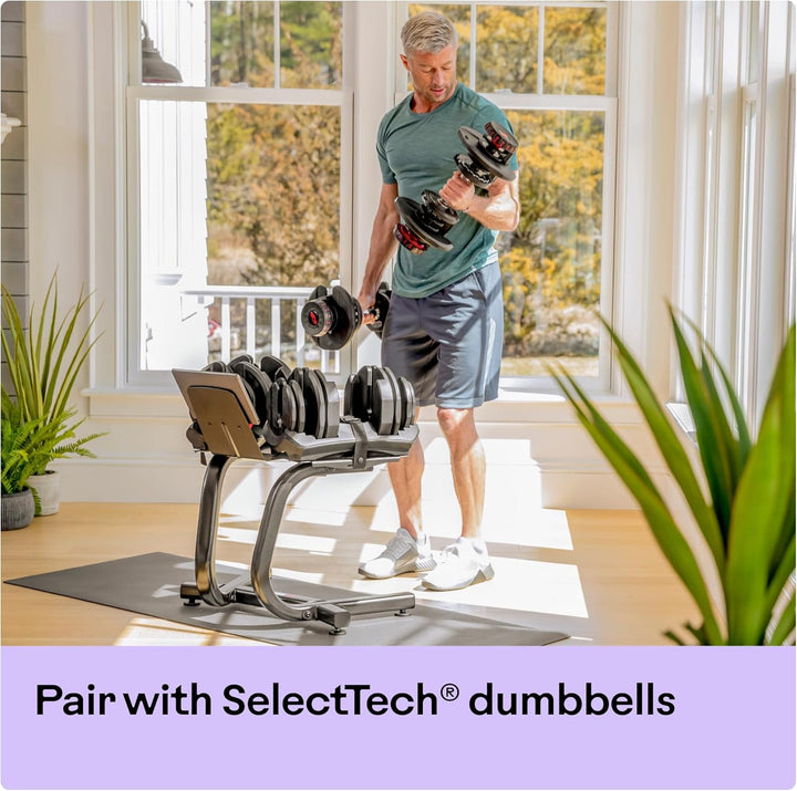 Bowflex Hantelständer mit Media Rack EU