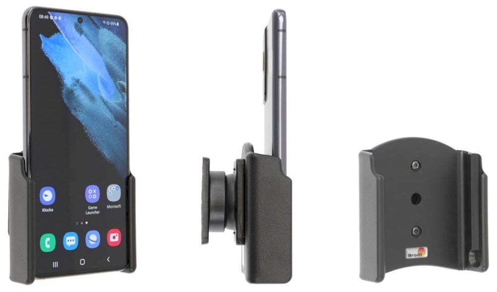 Brodit Gerätehalter 711244 | Made IN Sweden | für Smartphones - Samsung Galaxy S21 5 G SM-G991B/SM-G