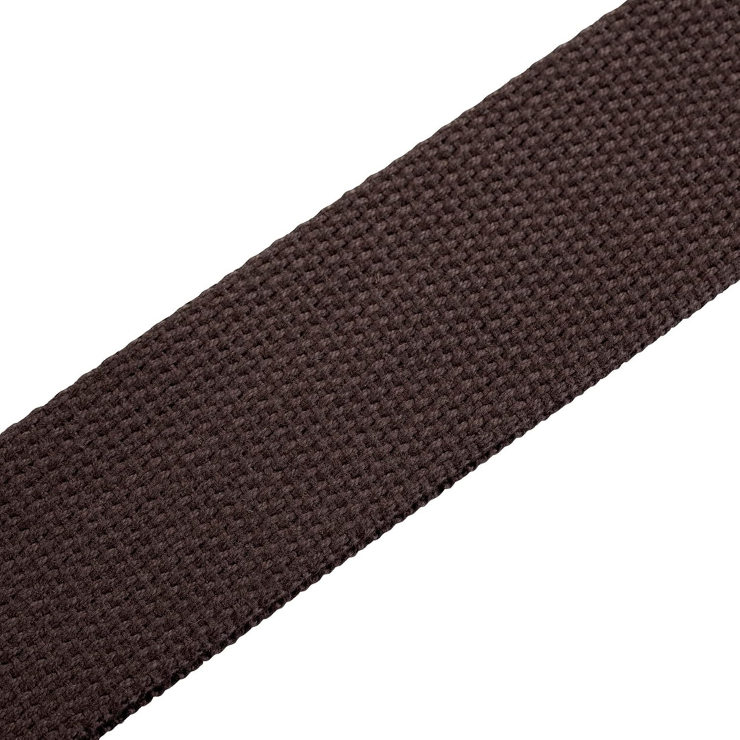 Levy's MSSC8-XL-BRN Gitarrengurte 2" Signature Series Cotton Strap - Brown XL Braun, Braun