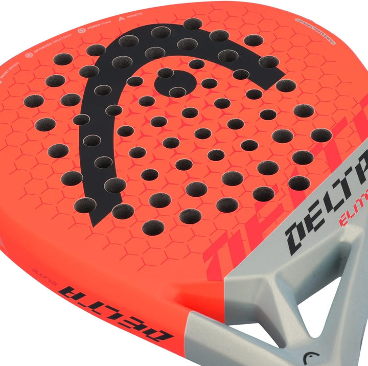HEAD Delta Padel/Pop Tennis Paddle Series Delta "Elite" w/Auxetic, Delta "Elite" w/Auxetic