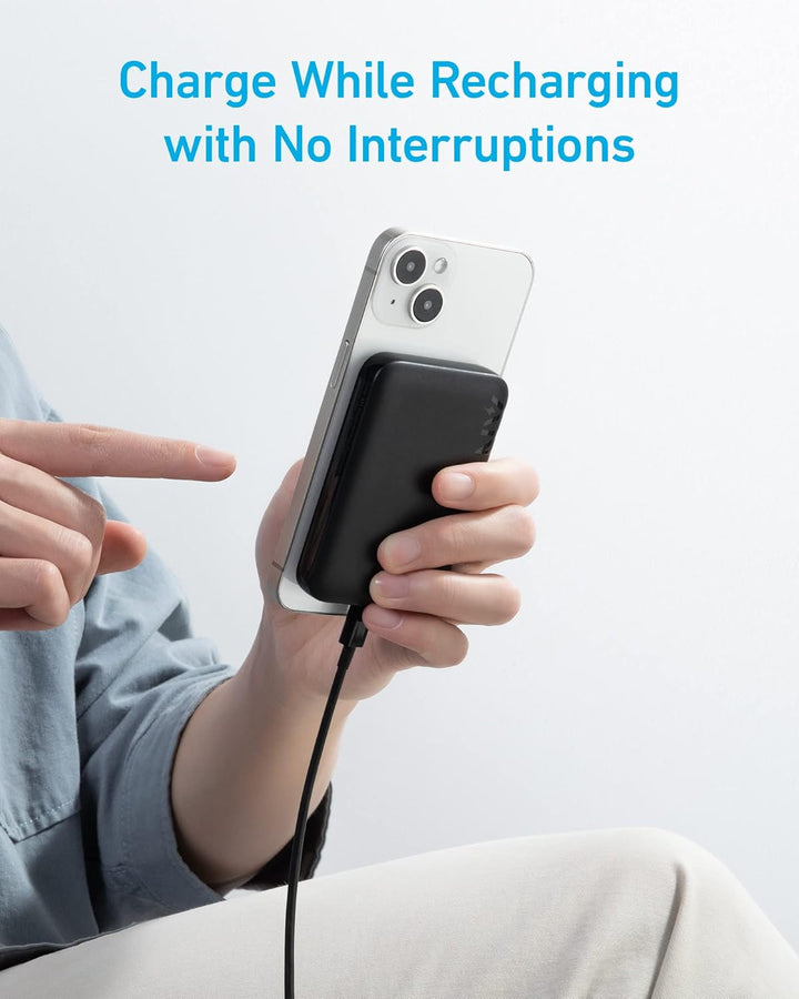 Anker 321 Magnetic Battery (PowerCore Magnetic 5K) 5000mAh Magnetische kabellose Powerbank, Kompatib