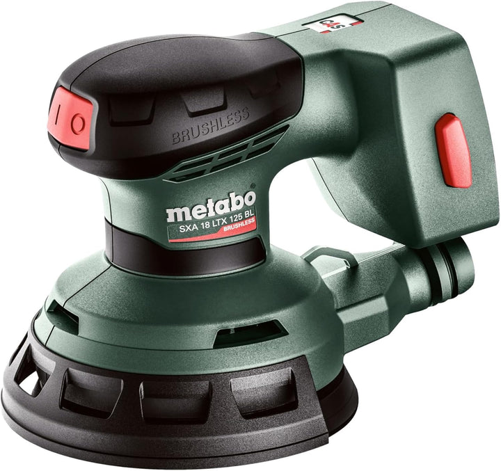 metabo Akku-Exzenterschleifer SXA 18 LTX 125 BL - 18 V, 125 mm Stützteller-Ø, 2 mm Schwingkreis, 100