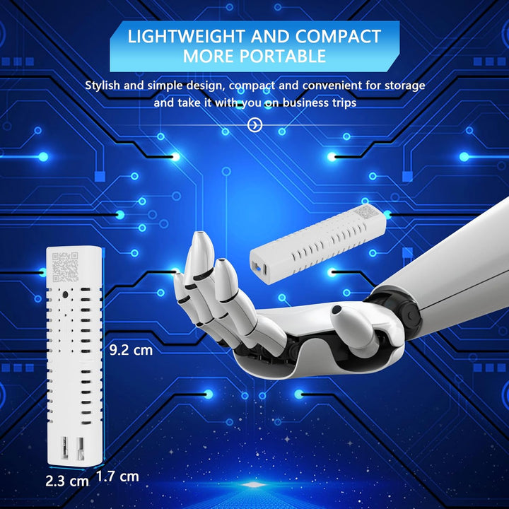 CERRXAIN Gigabit Mini ONU RJ45 Port Switch,Micro ONU OLT,Modem-Router Gigabit DSL Fiber Compateable