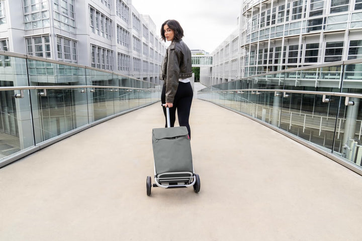 reisenthel Shopping Trolley Grey - Leichter, geräumiger Shopping Trolley für den Wocheneinkauf Einhe