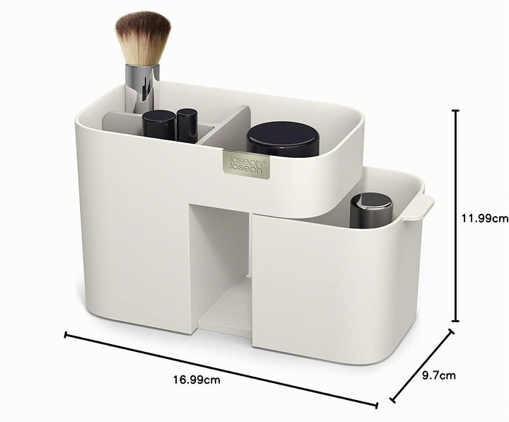 Joseph Joseph Viva Kompakter Kosmetik-Organizer mit Schublade - Shell, Small Kompakter Organizer, Ko