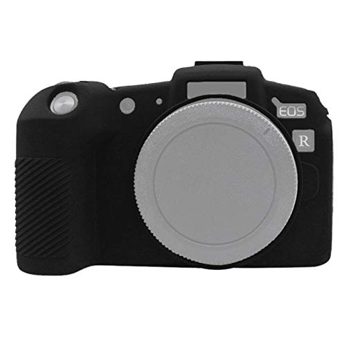 Kameratasche für Canon EOS RP, Silikon-Gummi, Kameragehäuse, Schutzhülle für Canon EOS RP, Schwarz,