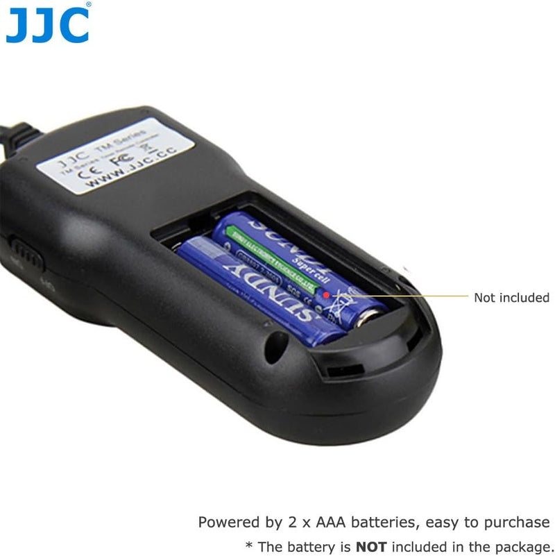 JJC Timer Fernbedienung mit Stativ Halter Klemme für Fujifilm XH2 X-H2S GFX100 X-T5 X-T4 X-T3 X-T30I