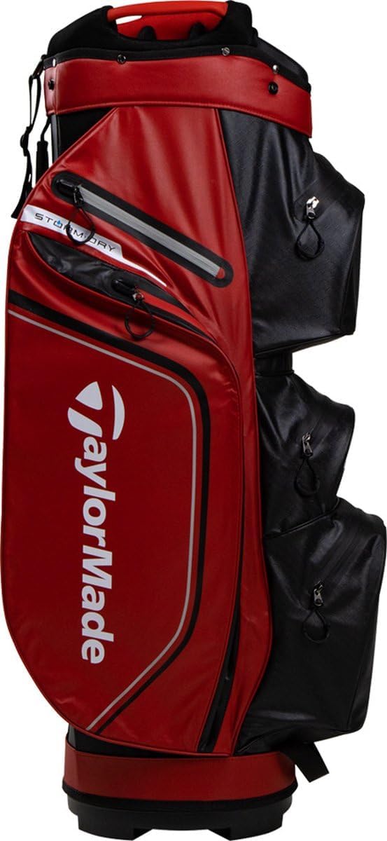 TaylorMade Storm-Dry wasserdichte Einkaufstasche Einheitsgrösse Rot, Schwarz und Weiss, Einheitsgrös