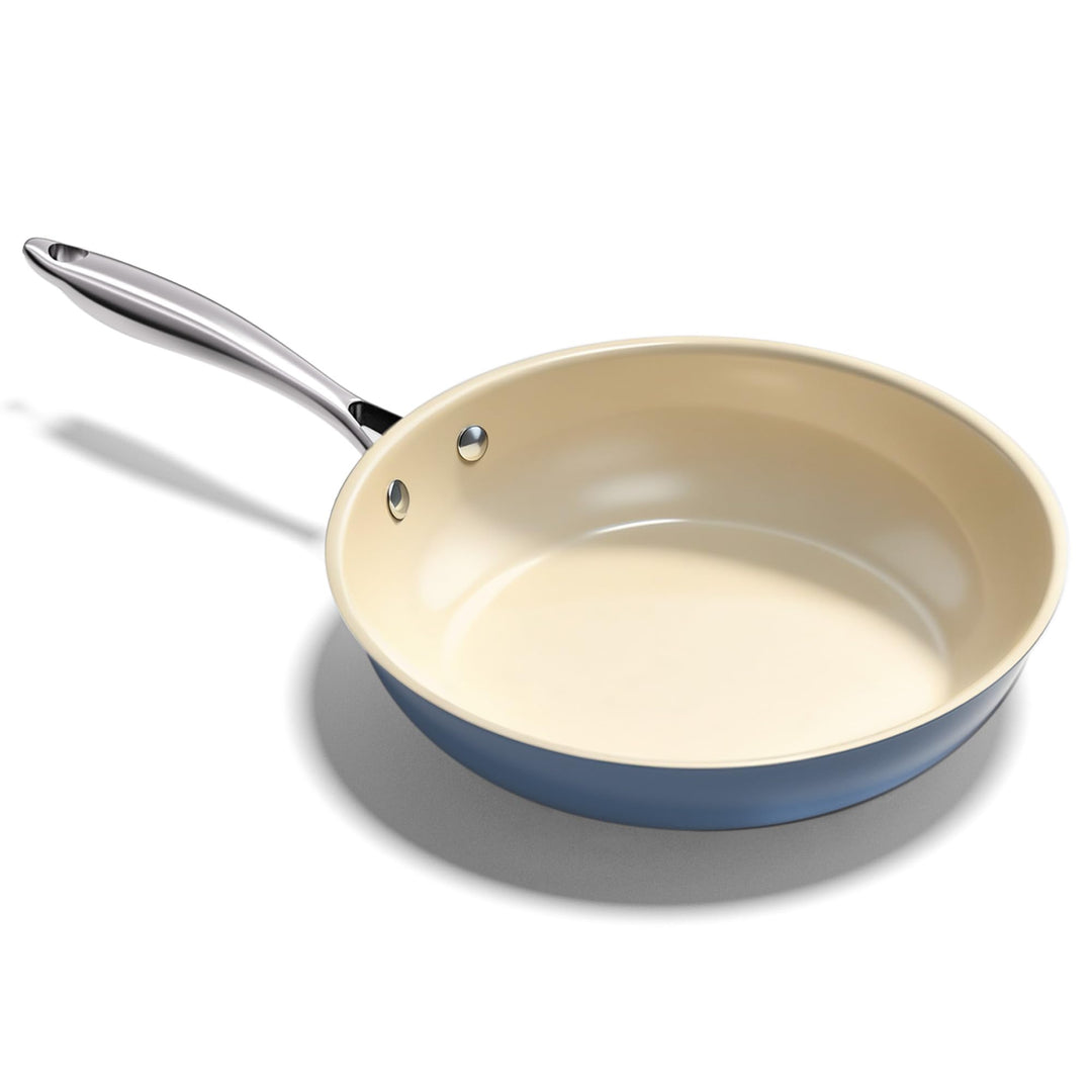 UUKRAVE Pfanne Induktion 28cm, Antihaft Beschichtung Keramikbeschichtung Bratpfannen, Antihaft-Pfann