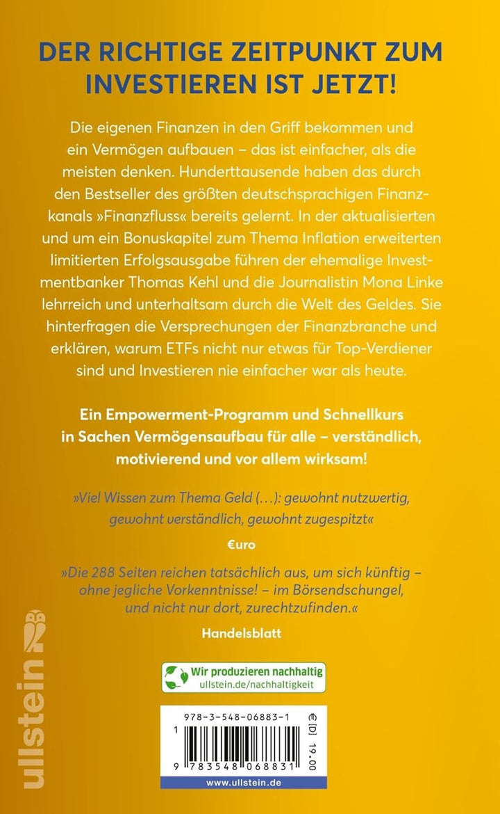 Das einzige Buch, das du über Finanzen lesen solltest: Limitierte Erfolgsausgabe mit Bonuskapitel zu