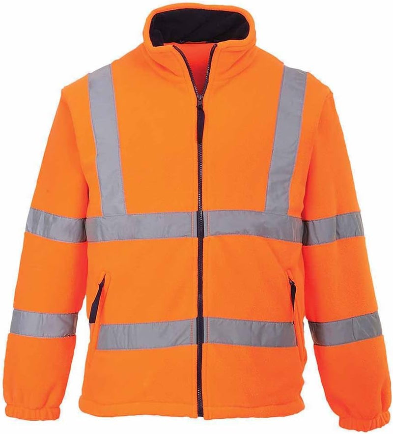 Portwest Hochsichtbares Fleece-Netzfutter, Farbe: Orange, Grösse: L, F300ORRL L Orange, L Orange