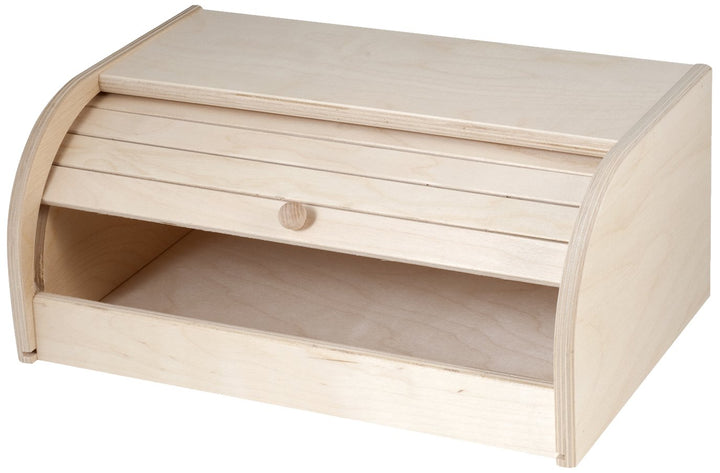 Home Portapane Brotkasten Holzladen/Klarer Küchenbehälter, Material, Multicolor, 39x16xH25cm