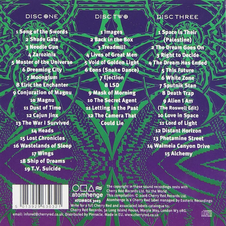 The Dream Goes on 1985-1997, Audio-CD