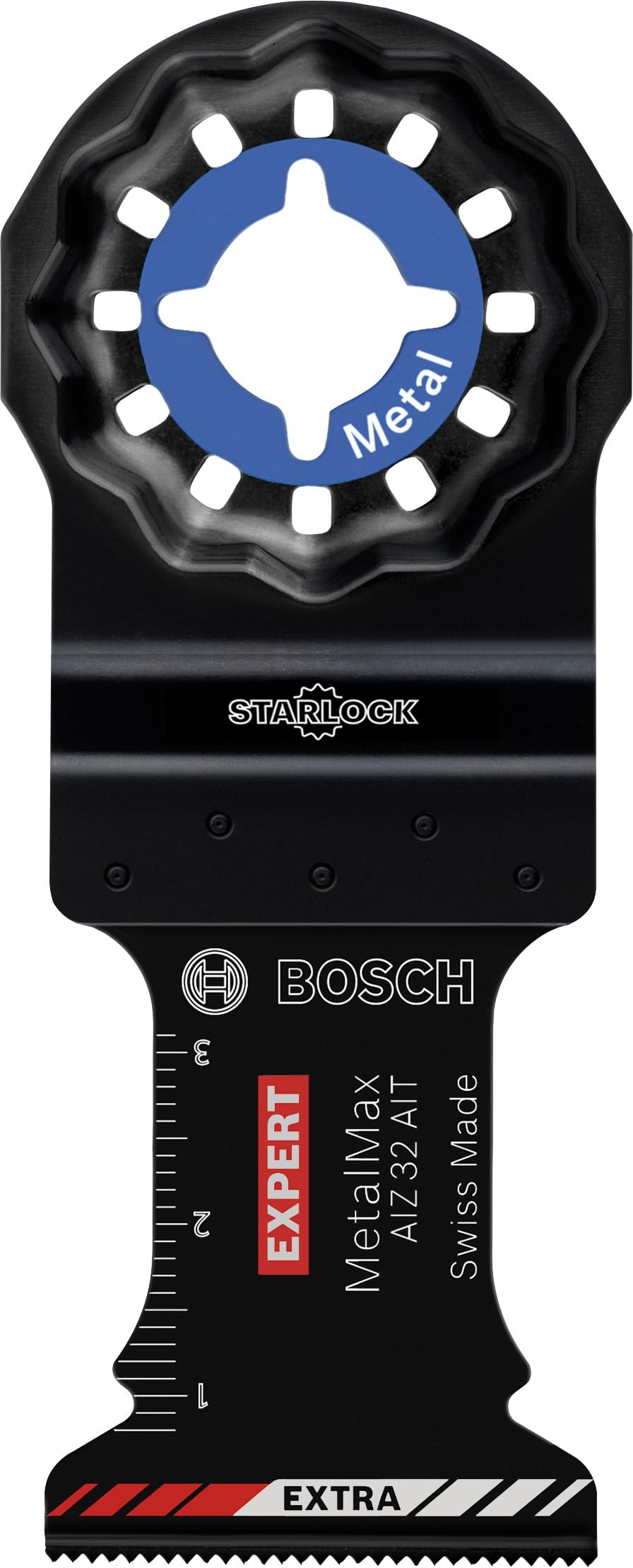 Bosch Professional 10x Sägeblatt Expert MetalMax AIZ 32 AIT (für Stahl, Edelstahl, Breite 32 mm, Zub