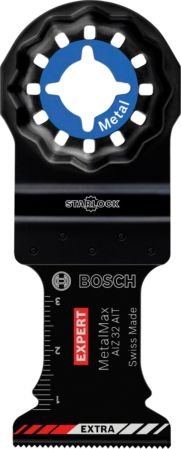 Bosch Professional 10x Sägeblatt Expert MetalMax AIZ 32 AIT (für Stahl, Edelstahl, Breite 32 mm, Zub