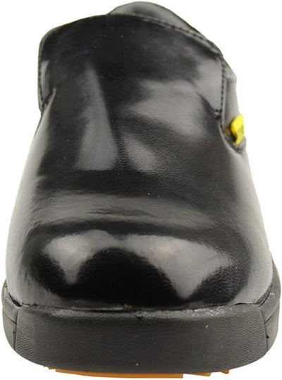 DDTX Kochschuhe Arbeitsschuhe Herren Unisex SRC rutschfest Ölbeständig Anti-Splash Leicht Schwarz/We