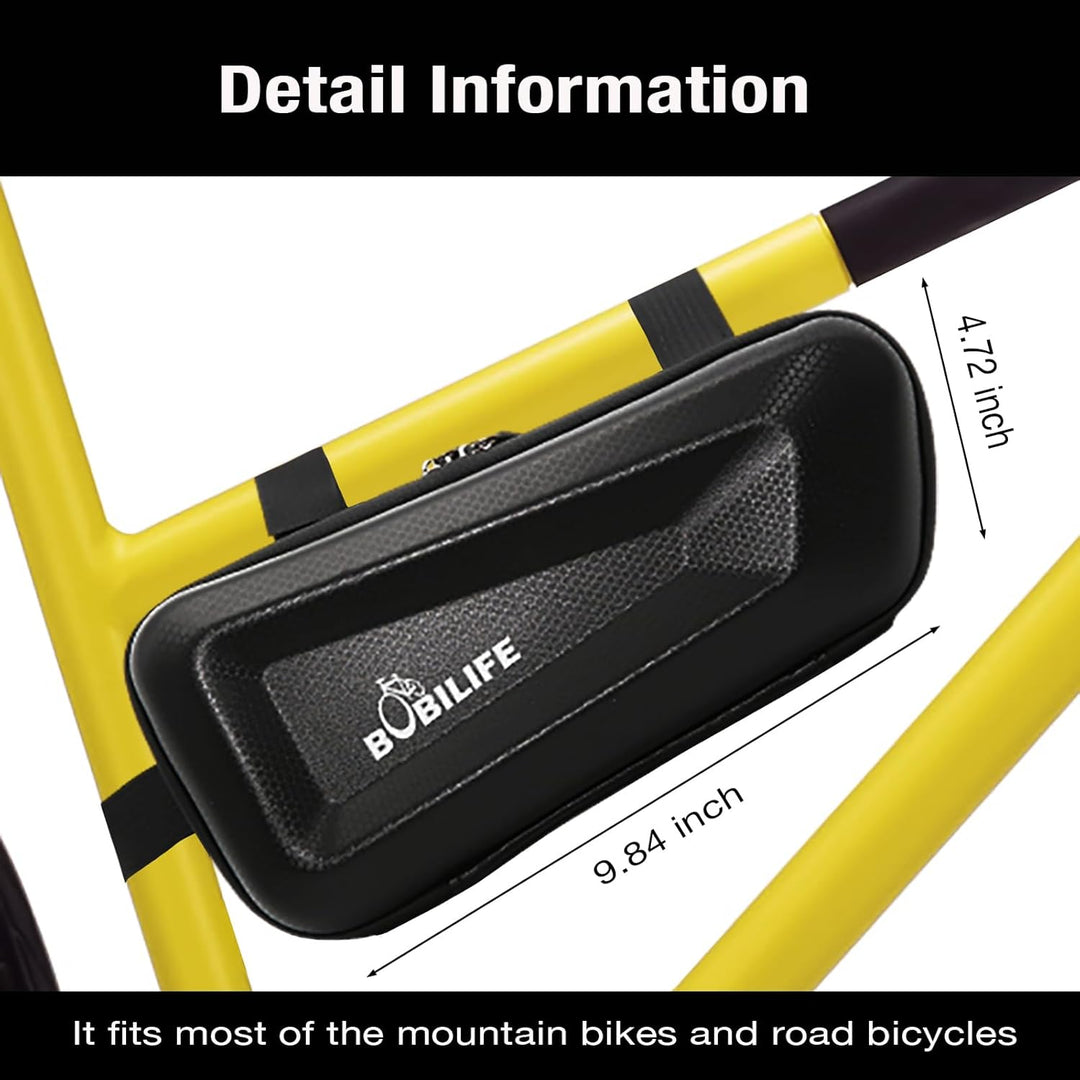 Fahrrad-Rahmen-Tasche, dreieckig, EVA, wasserdicht, für Rennrad, MTB