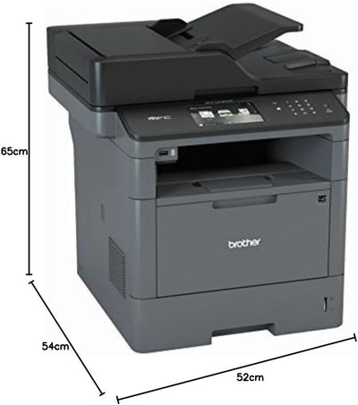 Brother MFC-L5750DW A4 MFP mono Laserdrucker (40 Seiten/Min., Drucken, scannen, kopieren, faxen, 1.2