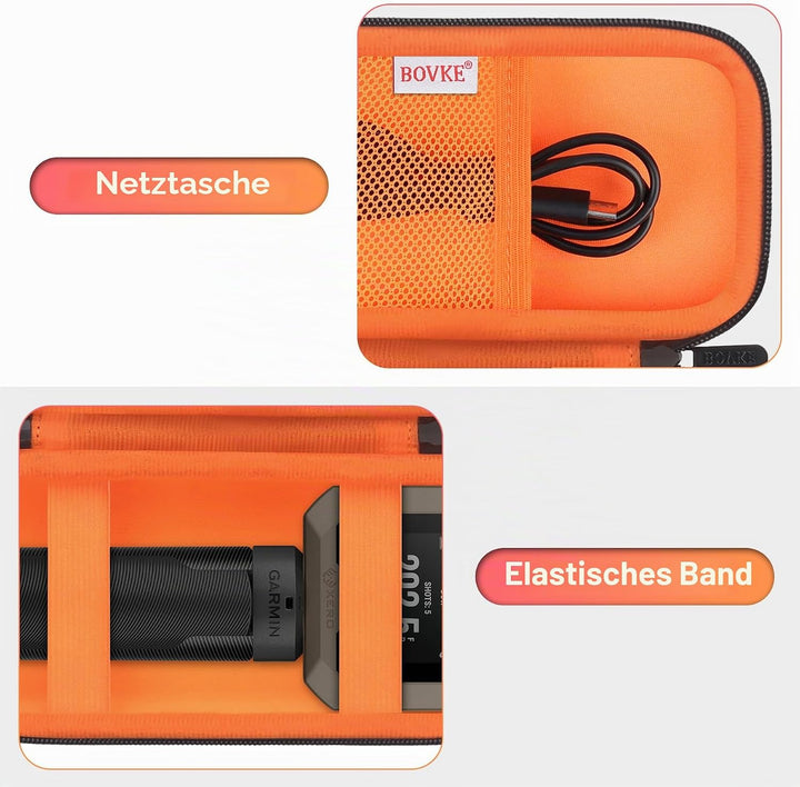 BOVKE Tragetasche Kompatibel mit Garmin Xero C1 Pro Kompaktchronograph für Fernaufnahmen, Garmin Xer