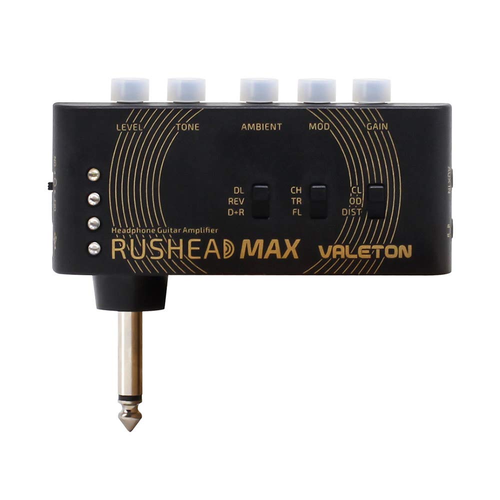 VALETON Rushead Max Mini Verstärker USB Aufladbar Portabel Hosentasche Gitarre Kopfhörerverstärker S