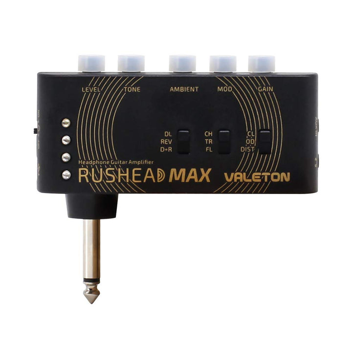VALETON Rushead Max Mini Verstärker USB Aufladbar Portabel Hosentasche Gitarre Kopfhörerverstärker S