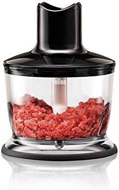 Braun Zerkleinerer Aufsatz MQ 30 - Stabmixer Zubehör kompatibel mit Braun MultiQuick Stabmixer mit E