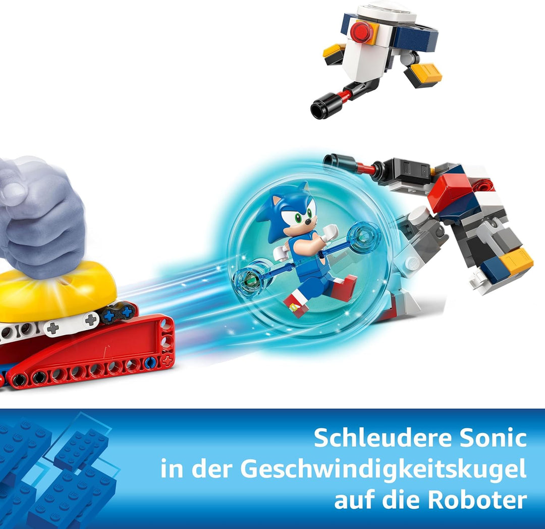 LEGO Sonic The Hedgehog Sonics Showdown am Lagerfeuer, Gaming Spielzeug für Kinder und Videospielfan