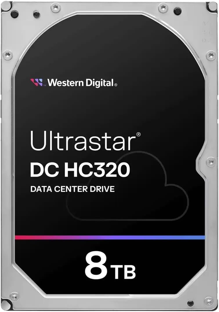 Hitachi WD HDD 8TB SAS 7.2K 128MB 3.5'' Ultrastar DC HC320 HUS728T8TL5204 0B36400