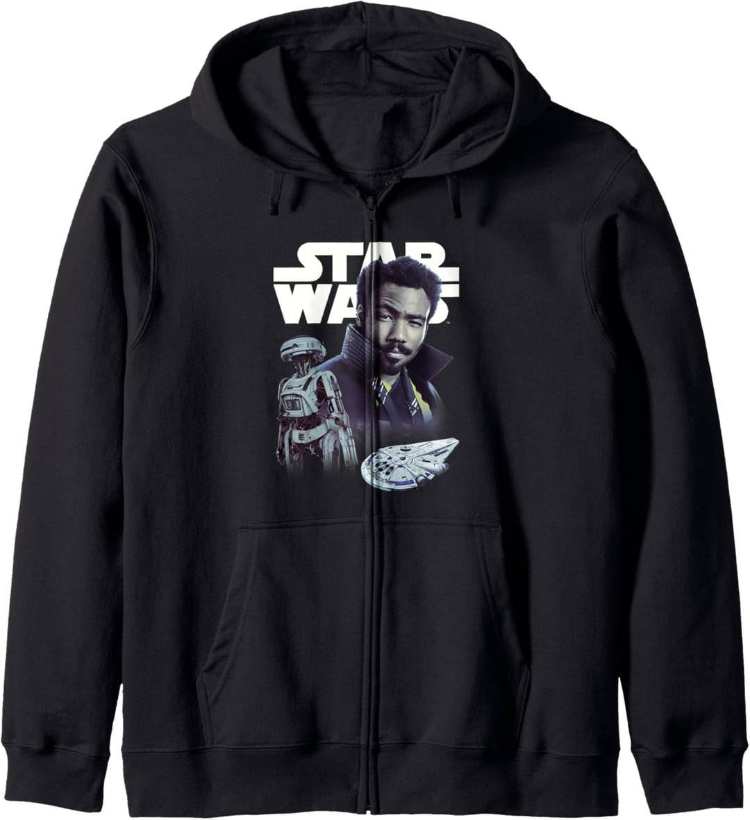 Star Wars Han Solo Movie Lando Story Logo Kapuzenjacke