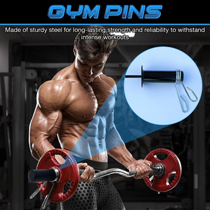 Gym Pin Weight Stack Pin Ersatz Gewicht Pin Gym Pin Durchmesser 10mm, Länge 110mm Weight Stack Pin,