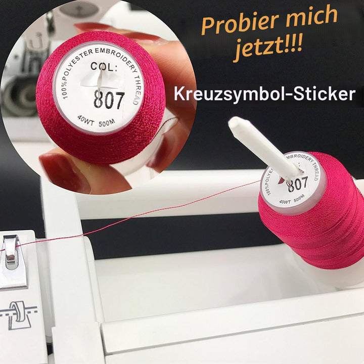 New brothread 40 Brother Farben Polyester Maschinen Stickgarn - 550yds (500 Meter) für Stickereimasc