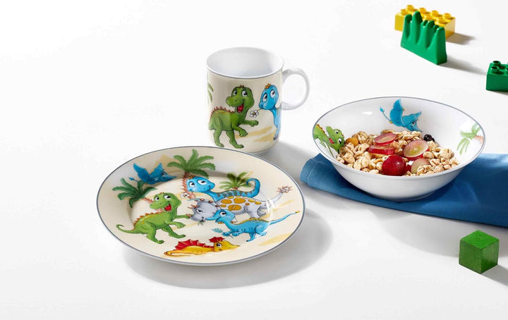 Ritzenhoff & Breker Kindergeschirr-Set Dino | 3-teilig, Dino