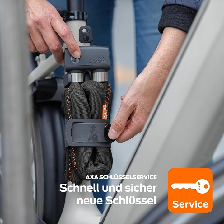AXA Foldable 1000 – Faltschloss – Sicherheitsstufe 11 – Geeignet für Fahrradversicherung – Gliederdu