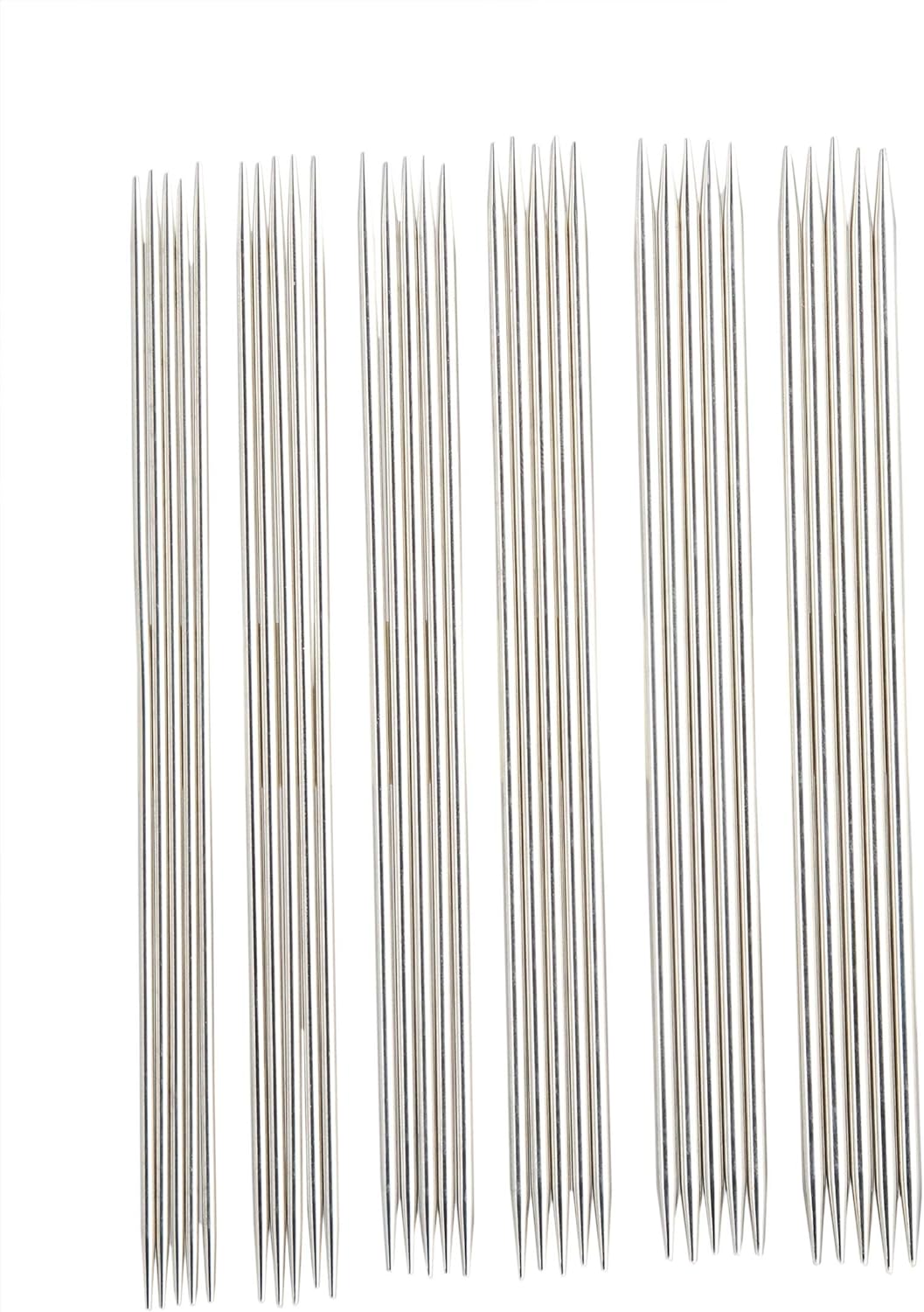 KnitPro - Nova Metal (15 cm, 2,00-4,00 mm) Doppelspitznadel -Set - 1 Einheit