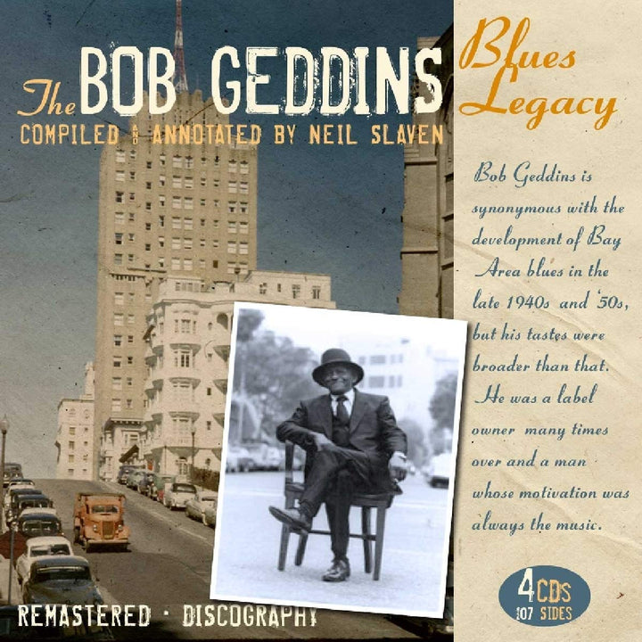 The Bob Geddins Blues Legacy, Audio-CD