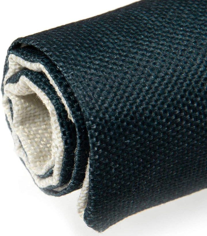 AIFEEC Kissenbezug für Champagner und Schwarz, 45 x 45 cm, 4 Stück, Baumwolle, Leinen, einfarbig, So