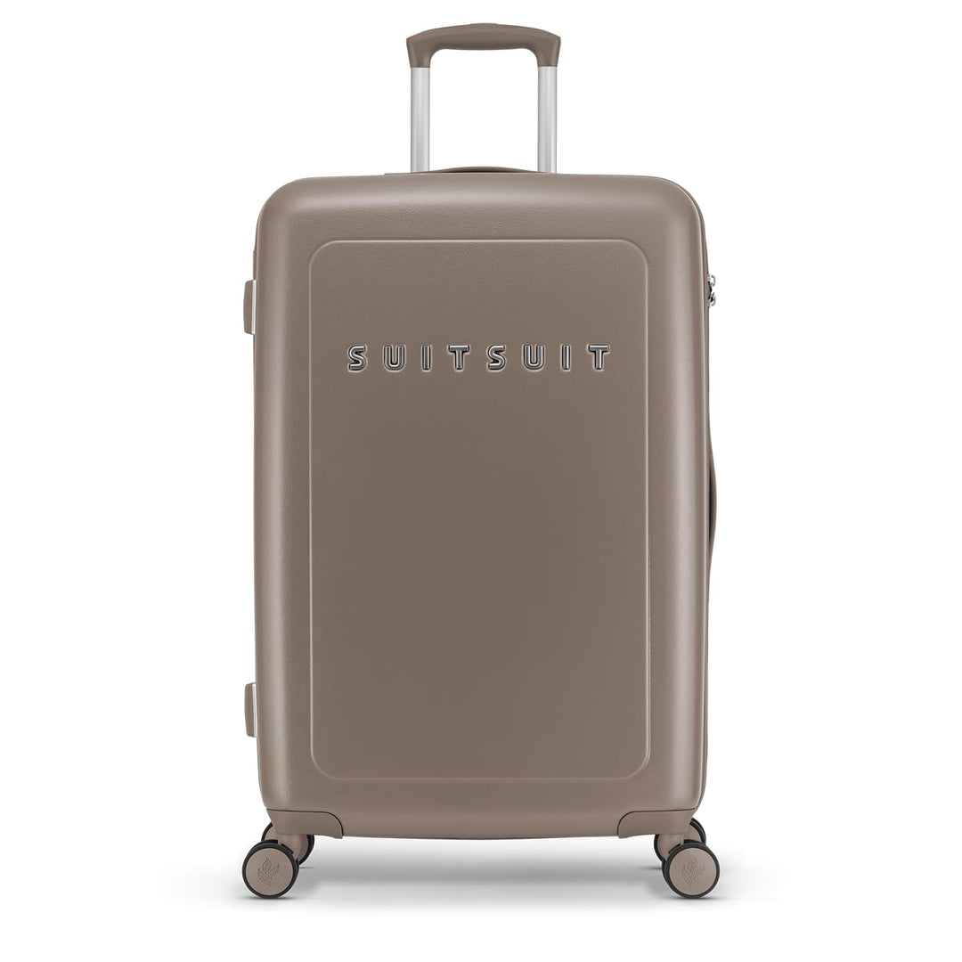 SUITSUIT Koffer Gross 76 cm - Hartschalen Reisekoffer mit Rollen - TSA-Schloss - 82 L - Natura Plaza